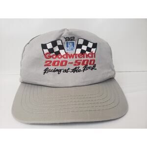 VTG Splinter 90’s Snap Back Goodwrench 200/500 Racing Rock Mens Gray Hat Cap USA